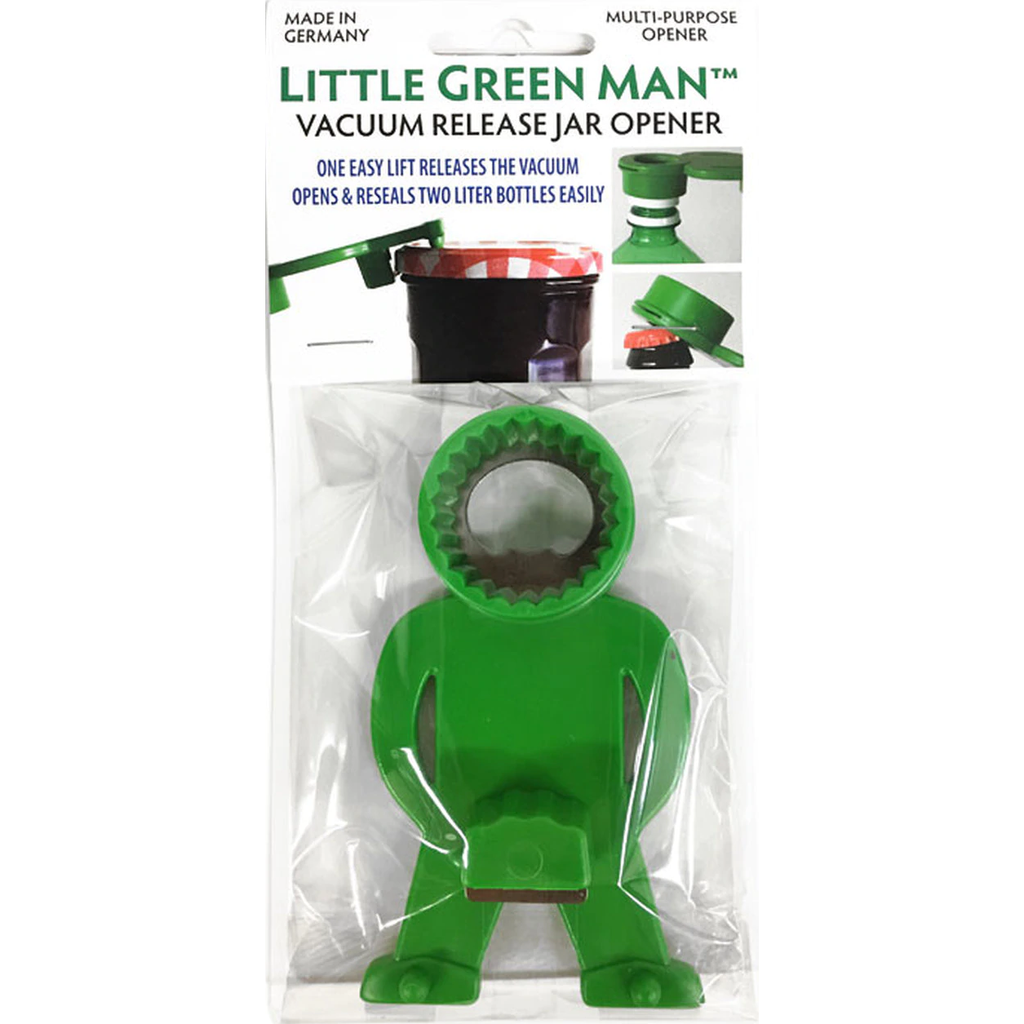 Siege - Little Green Man - Vacuum Release Jar Opener