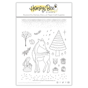 Honey Bee Stamps - Silent Night Stamp and Die