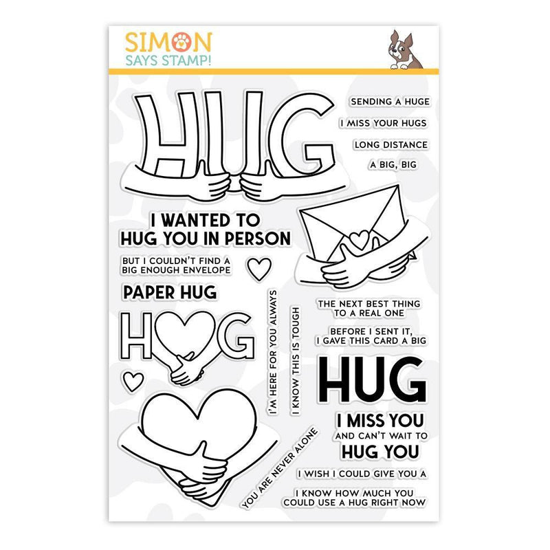 Simon Says Stamp -  Clear Stamps - Paper Hug Stamptember