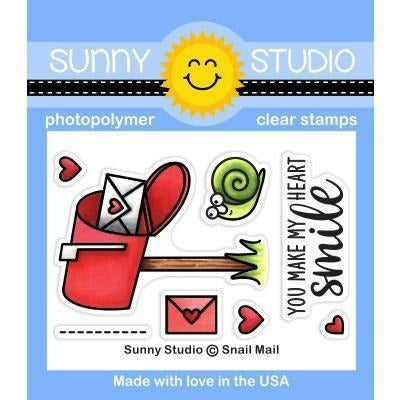 Sunny Studio Stamps - Snail Mail Stamps and Dies