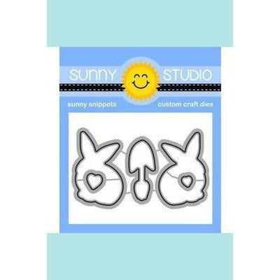 Sunny Studio Stamps - Spring Greetings Stamp and Die
