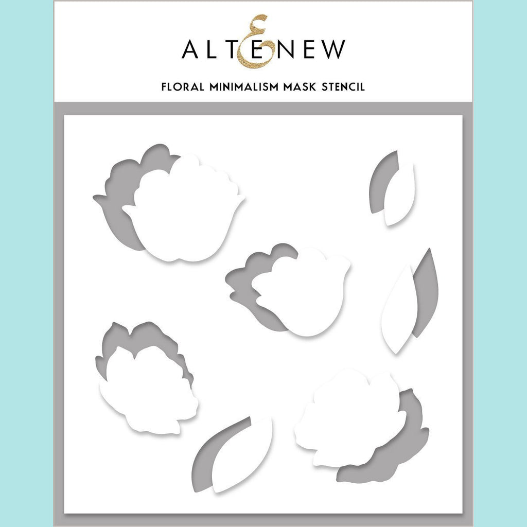 Altenew - Floral Minimalism Mask Stencil