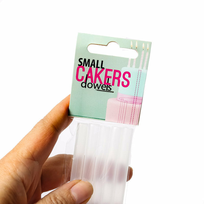 Sugar Crafty - Cakes Dowels - Small Opaque - Pack of 5