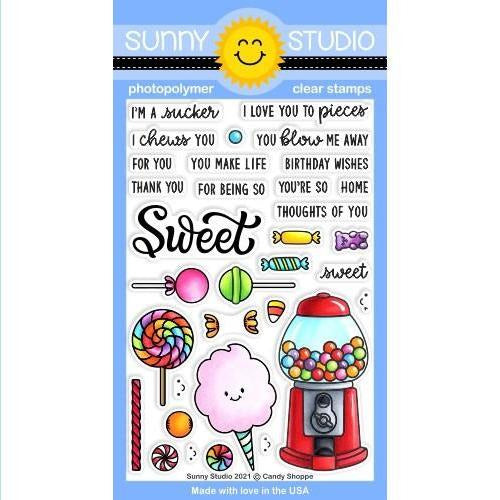 Sunny Studio Stamps - Candy Shoppe Stamp and Die STAMP