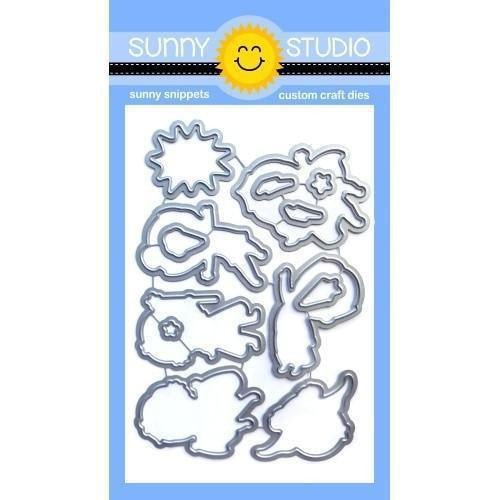 Sunny Studio - Super Duper Stamps and Dies