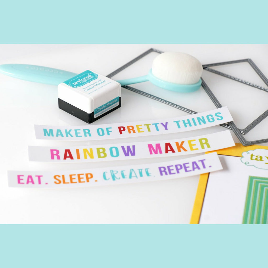 Taylored Expressions - Tool Tray Stickers Eat, Sleep, Create, Repeat