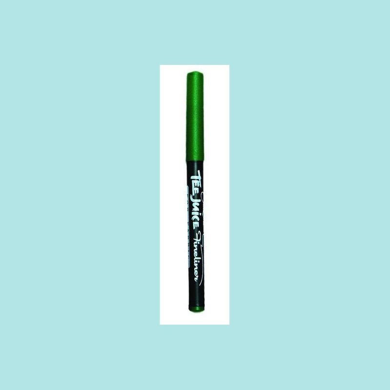 Dark Green Jacquard Tee Juice Fabric Art Markers - Fine Point