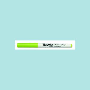 Green Yellow Jacquard - Tee Juice Fabric Art Markers - Medium Point