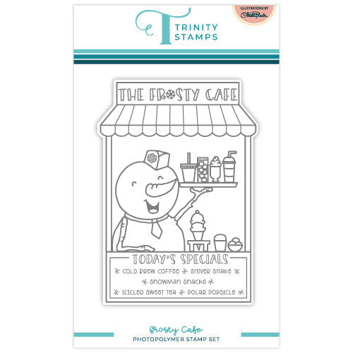 Trinity Stamps - Frosty Cafe 4x6 Stamp
