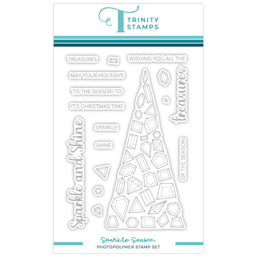 Trinity Stamps - Sparkle Season 4x6 Stamp Set