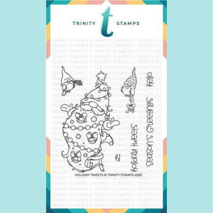 Trinity Stamps - Holiday Tweets Stamp Set - 4x4
