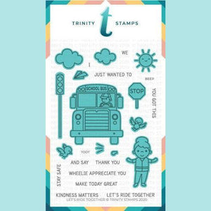 Trinity Stamps - Let's Ride Together Coordinating Die Set