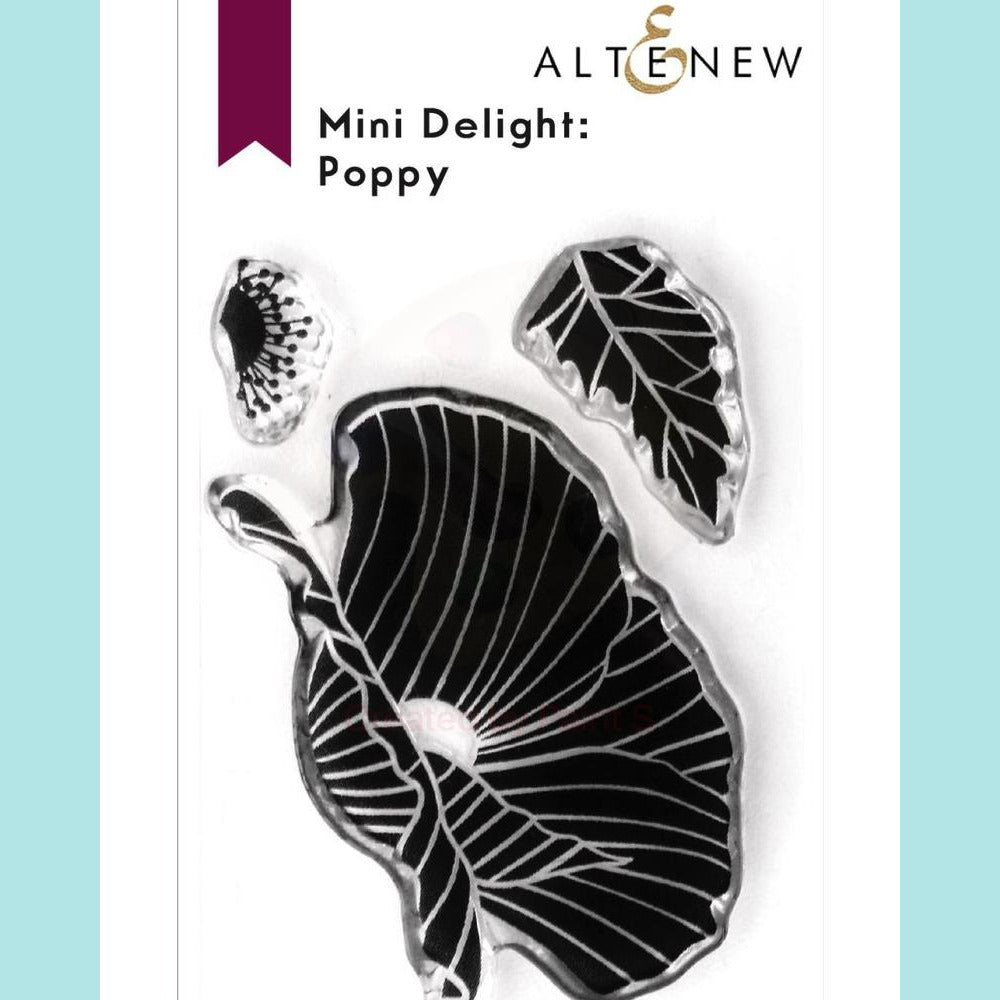 Altenew - Mini Delight: Poppy Stamp & Die Set