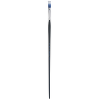 White Dynasty Blue Ice Long Handle Brush - Series 320F Flat