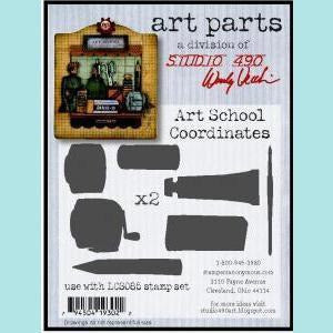 Stampers Anonymous - Studio 490 - Wendy Vecchi - Art School Coordinates