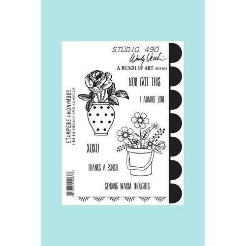 Stampers Anonymous - Wendy Vecchi Cling Mount Stamps - A Bunch of Art