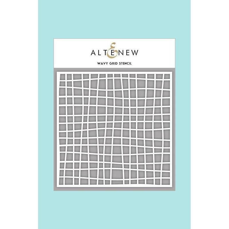 Altenew - Wavy Grid Stencil