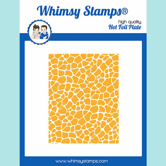 Whimsy Stamps - NEW Giraffe Hot Foil Plate