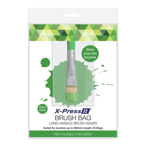X-Press It - Brush Bag Long Handle x20 Pack