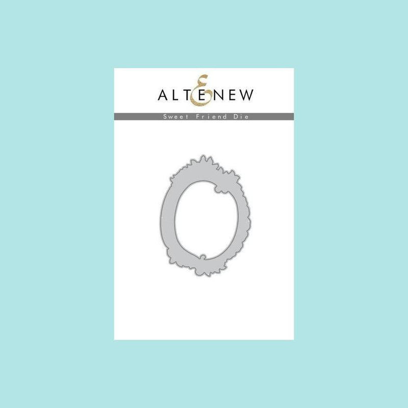 White Altenew - Sweet Friend  - Stamp and Die