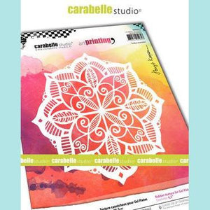 Carabelle Studio -Art Printing Round : Indian mandala