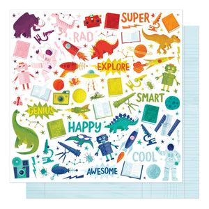American Crafts - Patterned Paper - field Trip 12 X12