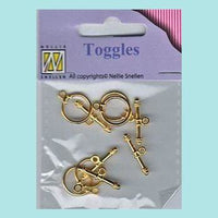 Rosy Brown Nellie's Choice - Bracelet Toggles