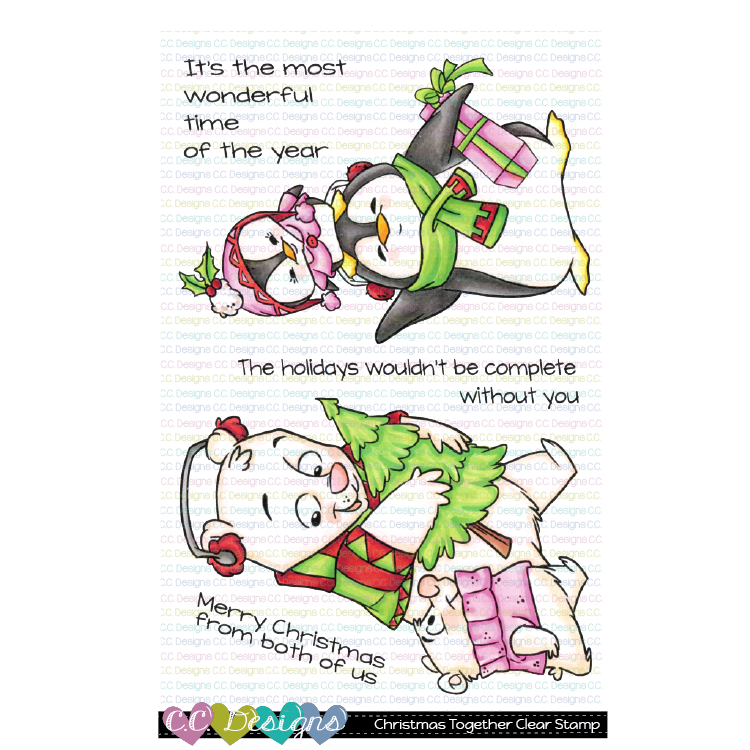 C.C. Designs -  New Christmas Together Stamp Set
