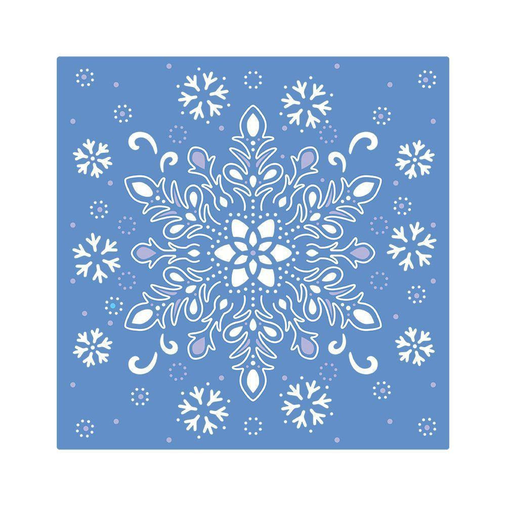 Crafter's Companion - Sara Signature - Glittering Snowflakes Die - Frosted Dimension