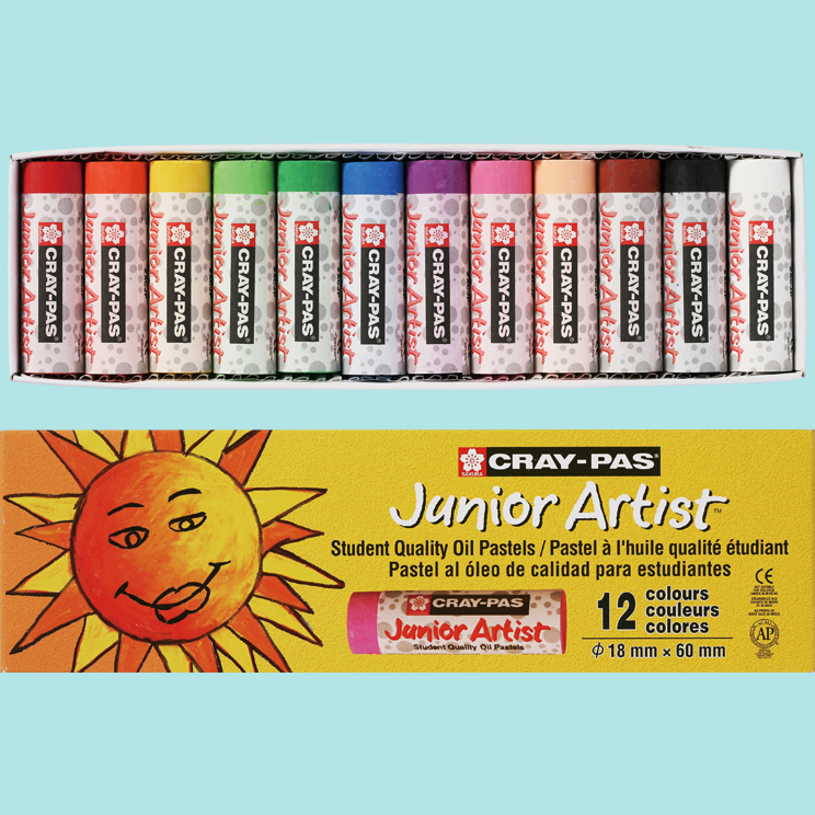 Sakura - CrayPas Junior Artist Oil Pastels - Chubbies