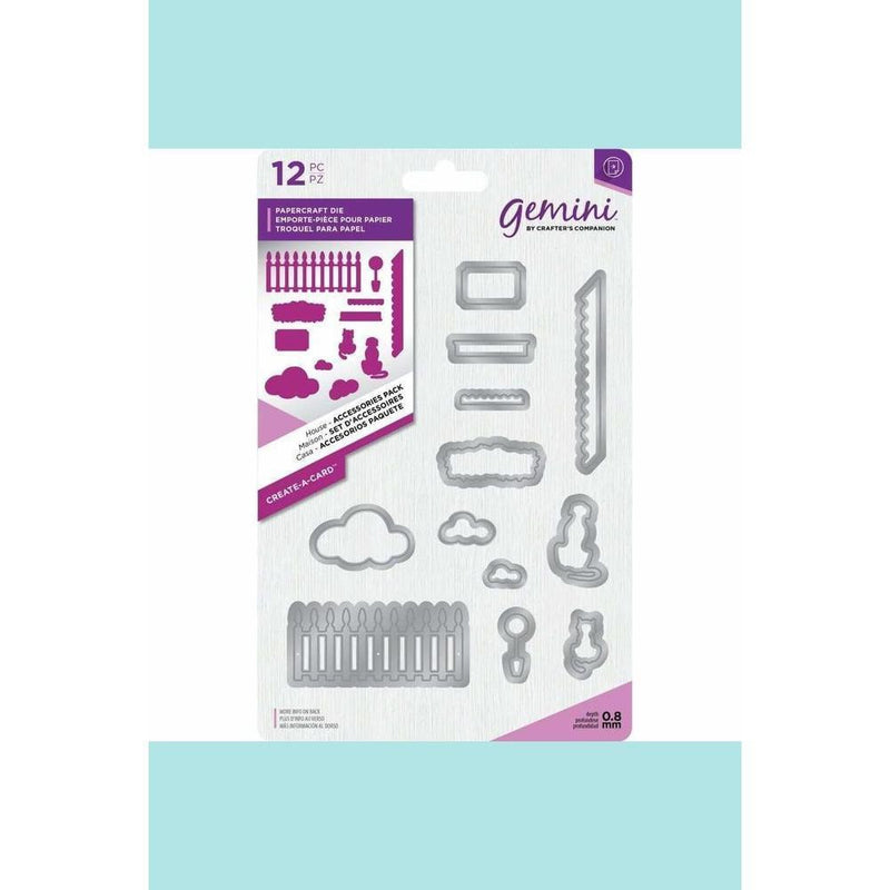 Crafters Companion Gemini Create-a-Card - Accessories Pack - House