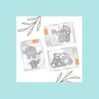 White Smoke Tonic Studios - Rococo - Baby Collection Die Sets