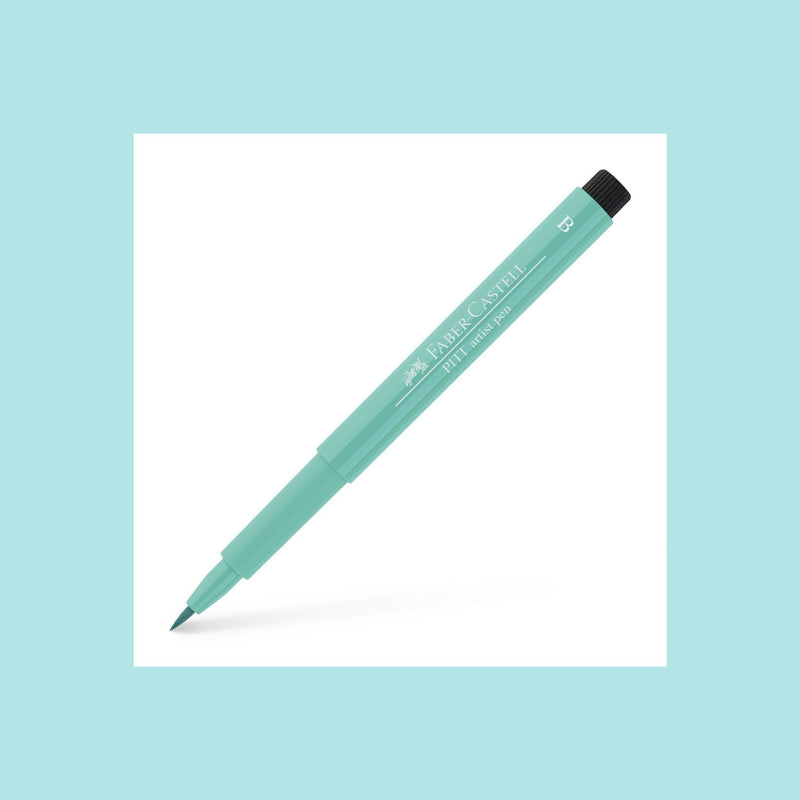 Medium Aquamarine Faber-Castell - Pitt Artist Brush Pen - Full Range of  Colours