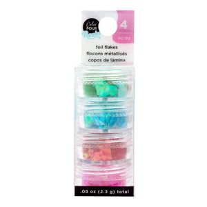 American Crafts - Color Pour Resin - Foil Flakes - Primary