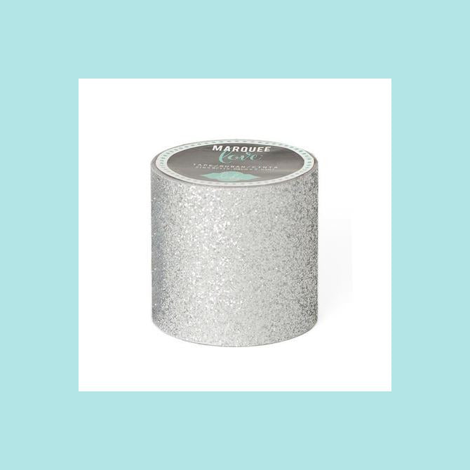 Gray American Crafts - Marquee Glitter Tape - hs - 2 - 8 Feet