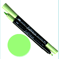 Light Green Tsukineko - Fabrico Dual Tip Marker