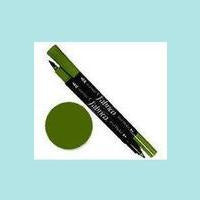 Dark Olive Green Tsukineko - Fabrico Dual Tip Marker