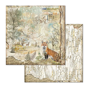 Stamperia - Block 10 Sheets Double Face Forest