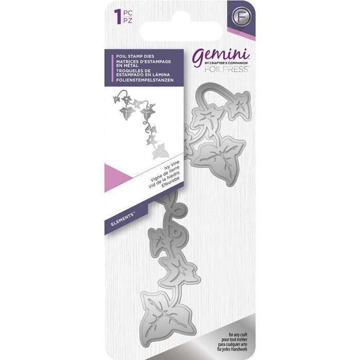Crafters Companion - Gemini FoilPress Foil Stamp Die - Ivy Vine