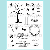 Gina K Designs - Clear Stamp - Theresa Momber - The Giving Tree