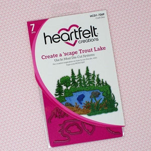 Heartfelt Creations - Create a 'scape Trout Lake Stamp and Die