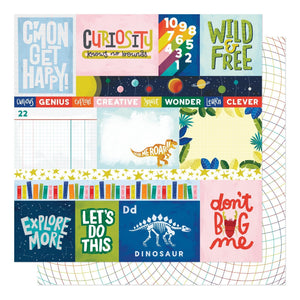 American Crafts - Patterned Paper - field Trip 12 X12