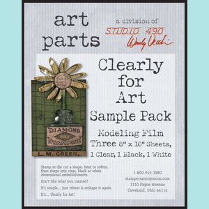 Stampers Anonymous - Studio 490 - Wendy Vecchi - Clearly for Art Sampler