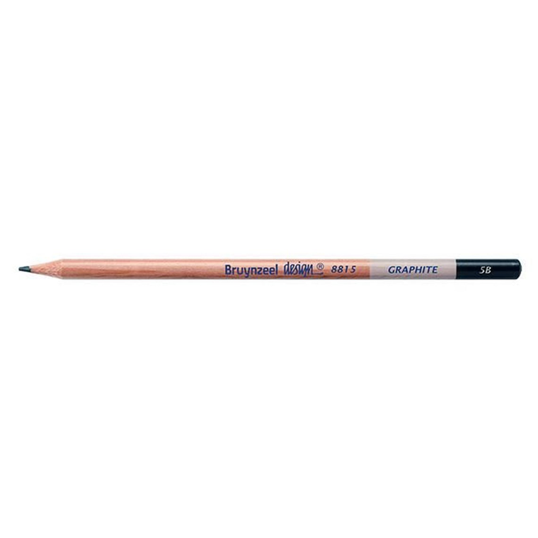 White Royal Talens Bruynzeel Design Graphite Pencils