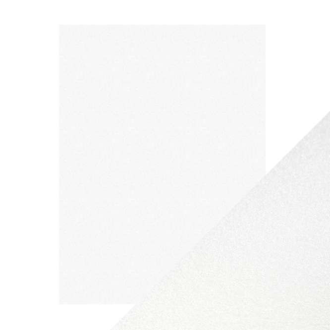 Craft Perfect - Pearlescent Card - Pearl White - 8.5" x 11" (5/PK) - 9527e