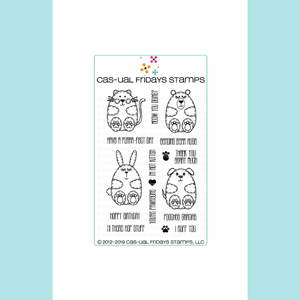 White Smoke CAS-ual Fridays Stamps - Little Huggables