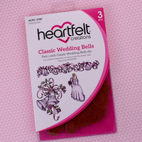 Thistle Heartfelt Creations Classic Wedding Bells Stamp and Die Set