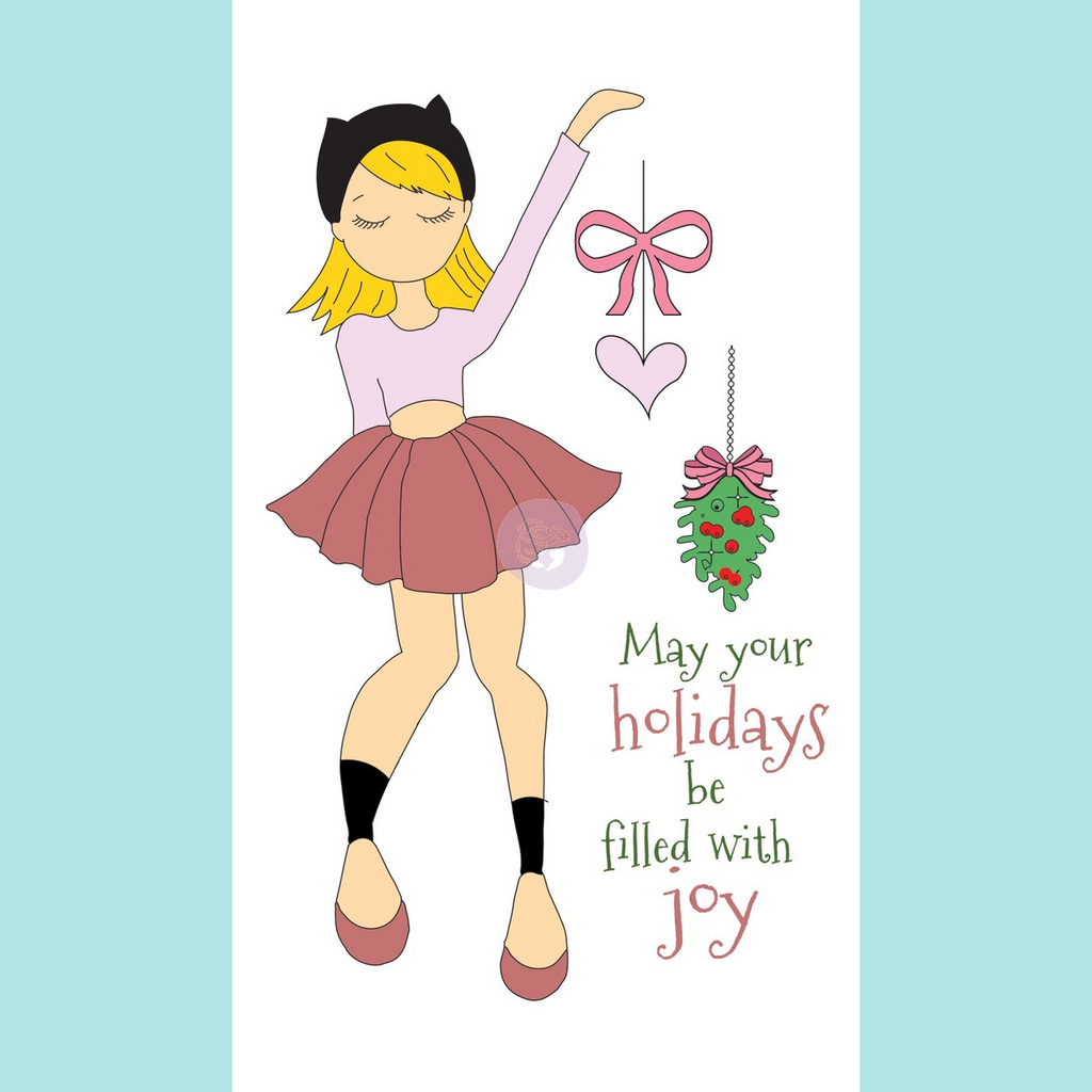 Julie Nutting Christmas Stamp Joy Doll