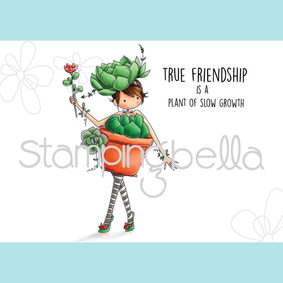 Stamping Bella - Tiny Townie Susie the Succulent