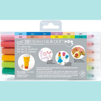 Kuretake - ZIG Clean Color Dot Markers - 12 Colors Set